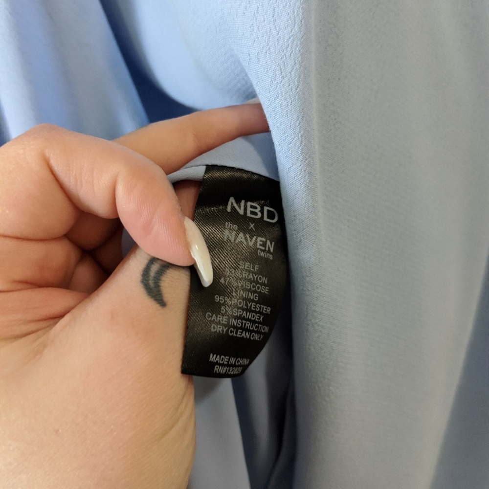 Nbd x Naven Twins No Secrets Fit & Flare Dress - Picture 5 of 8